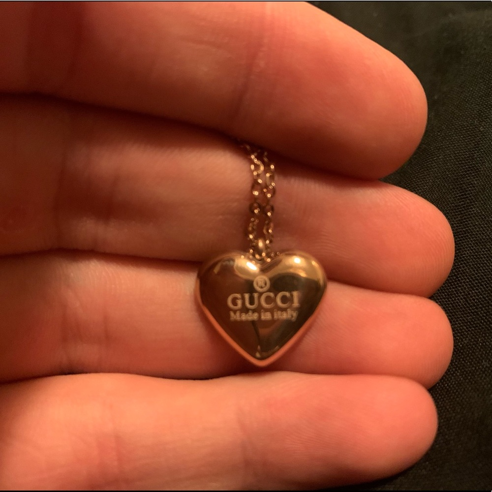 Gucci Heart-Shaped Tennis Necklace (Women)